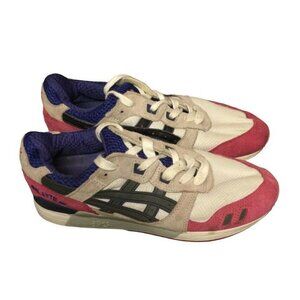 Asics Womens Gel-Lyte III Multicolor H301N Lace Up Sneakers Shoes Size 7